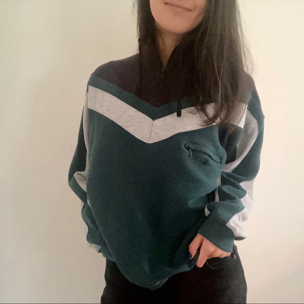 SOLD // Half Zip Pullover Sweatshirt